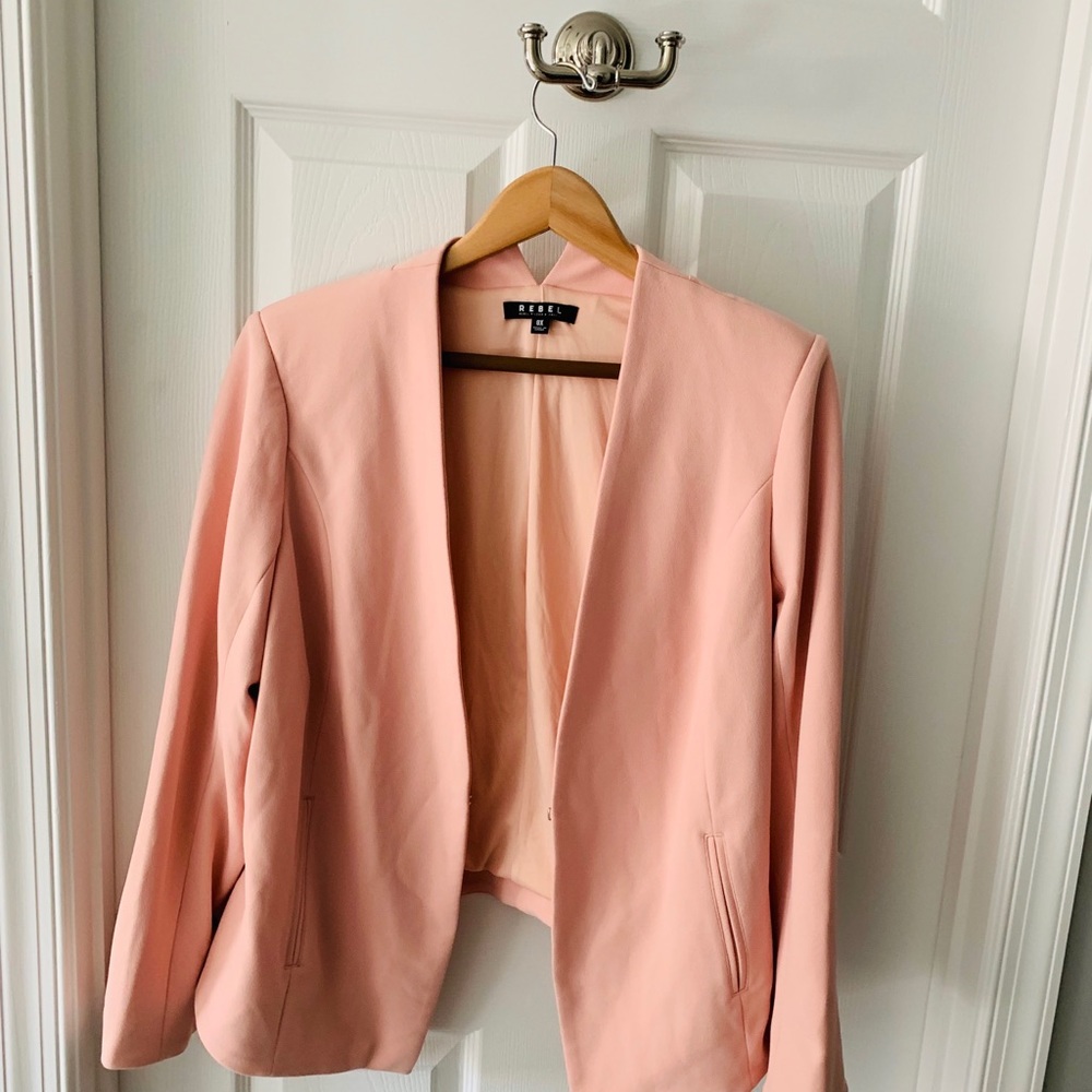 Soft Pink REBEL by Rebel Wilson x Angels Jacket
